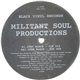 Militant Soul Productions - 2000 Black