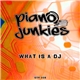 Piano Junkies - What Is A Dj